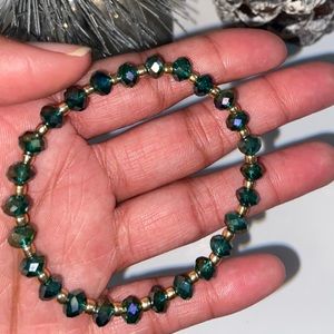 Handmade Glass Beaded Bracelet